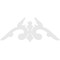 Ekena Millwork Pitch Milton Architectural Grade PVC Gable Pediment, 72"W x 33"H x 1"P (11/12) GPP072X033X100MIL - alternate 4
